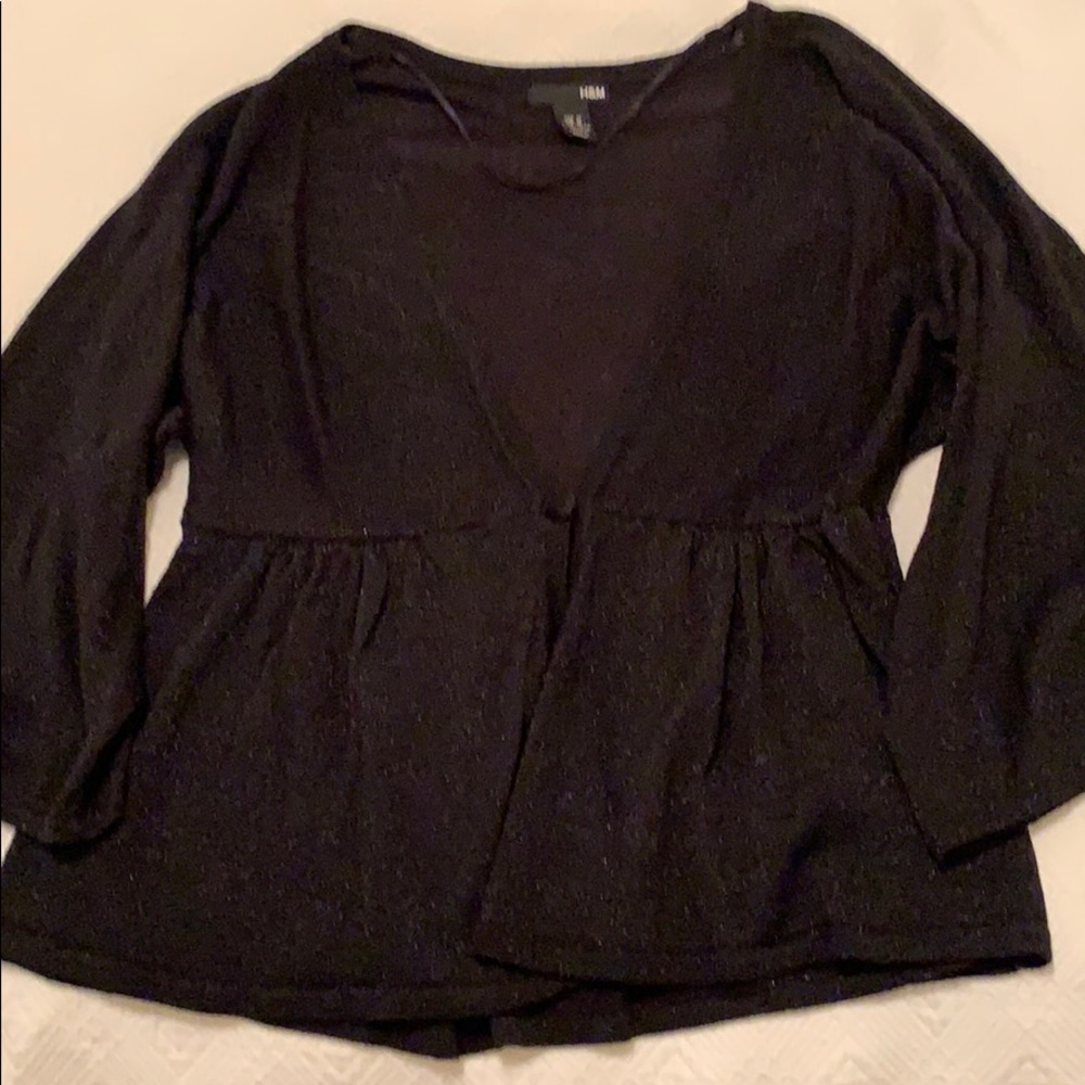 Black sparkle cardigan